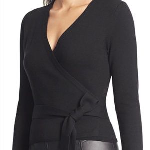 Diane Von Furstenberg Ballerina Wrap Sweater